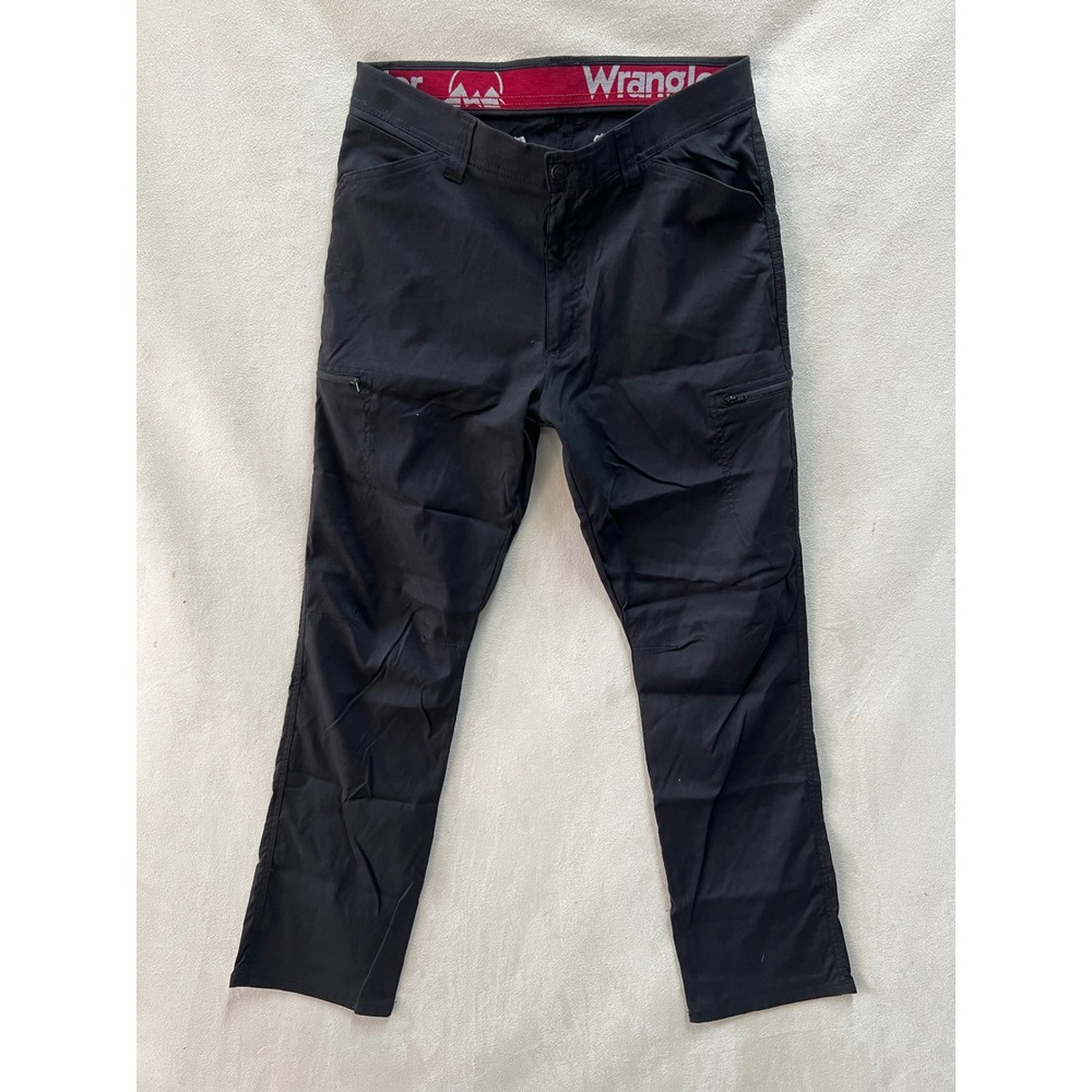 Wrangler ATG All Terrain Gear Mens Black Outdoor Utility Pants 10NW788NB 34x32